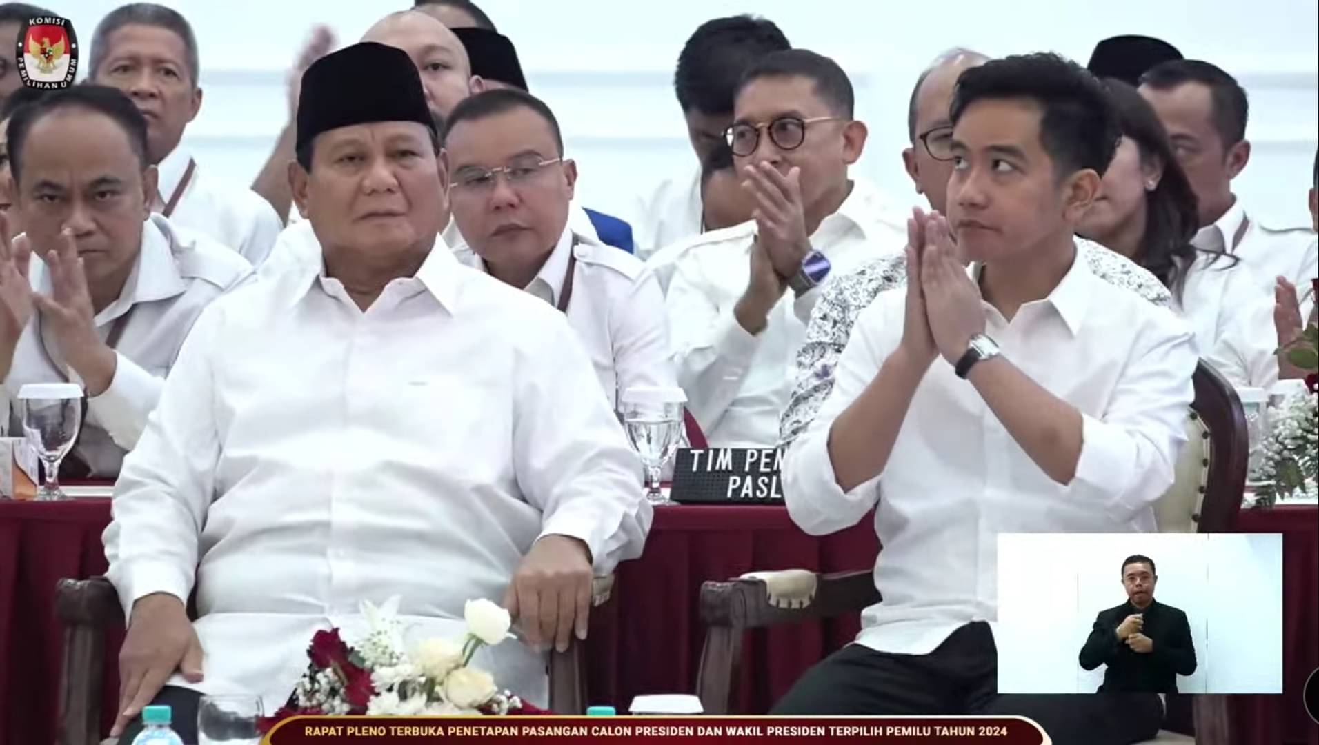 Sah! Prabowo-Gibran Ditetapkan Sebagai Presiden & Wapres RI