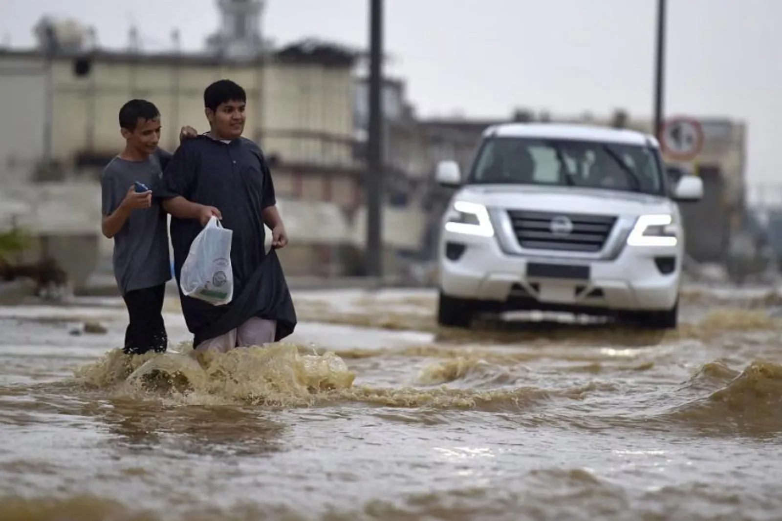 Akibat Banjir, Viral Gurun di Arab Menghijau! Ini Faktanya