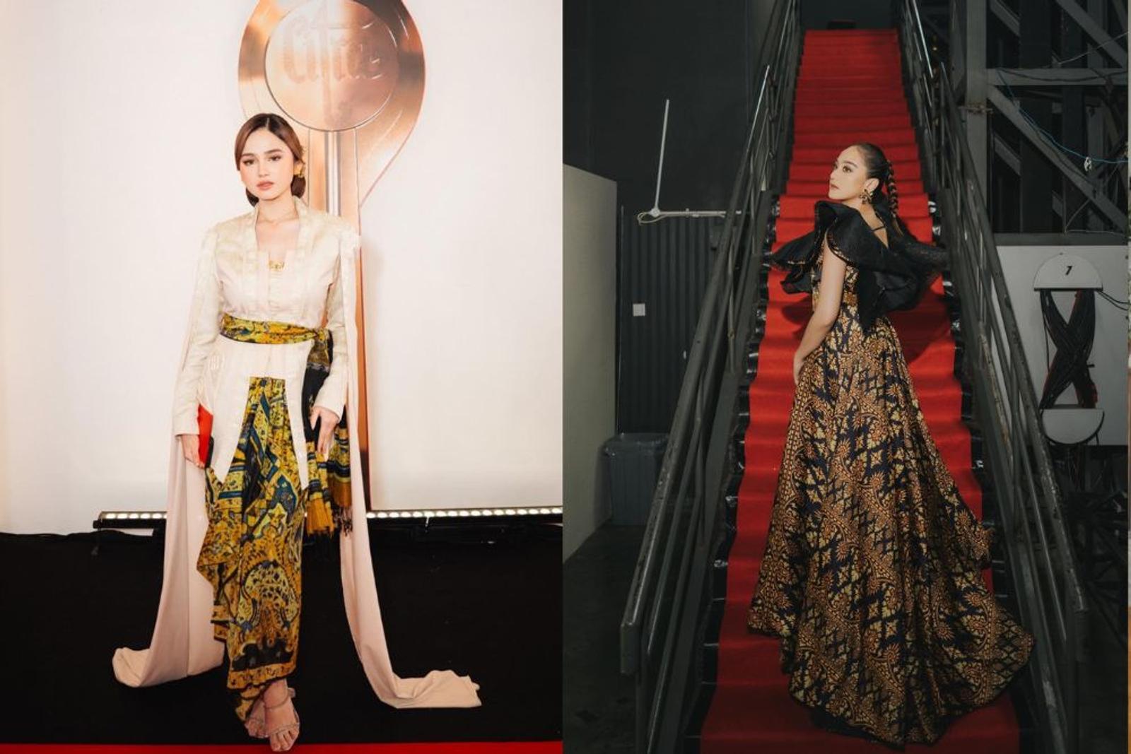 10 Adu Gaya Syifa Hadju dan Salshabilla Adriani, Stylish Mana?