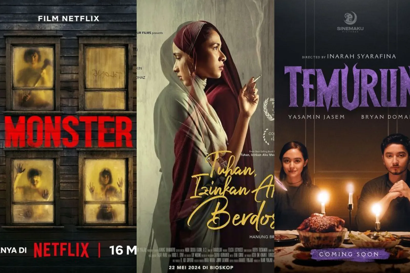 7 Film Indonesia yang Tayang Mei 2024, Didominasi Genre Horor