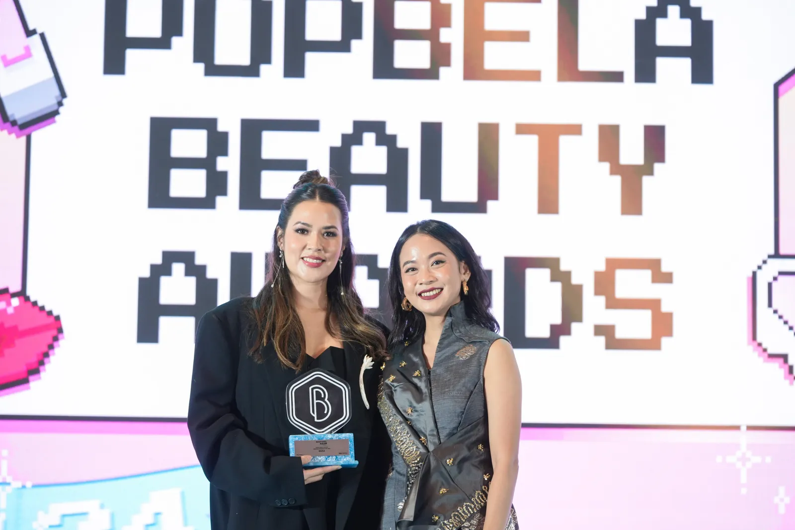 Raisa Jadi Inspiring Figure of The Year Popbela Beauty Awards 2024