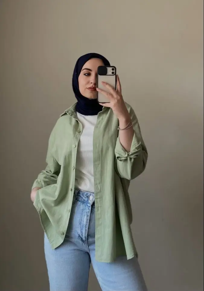 Baju Warna Sage Green Cocok dengan Jilbab Warna Apa? Ini Pilihannya