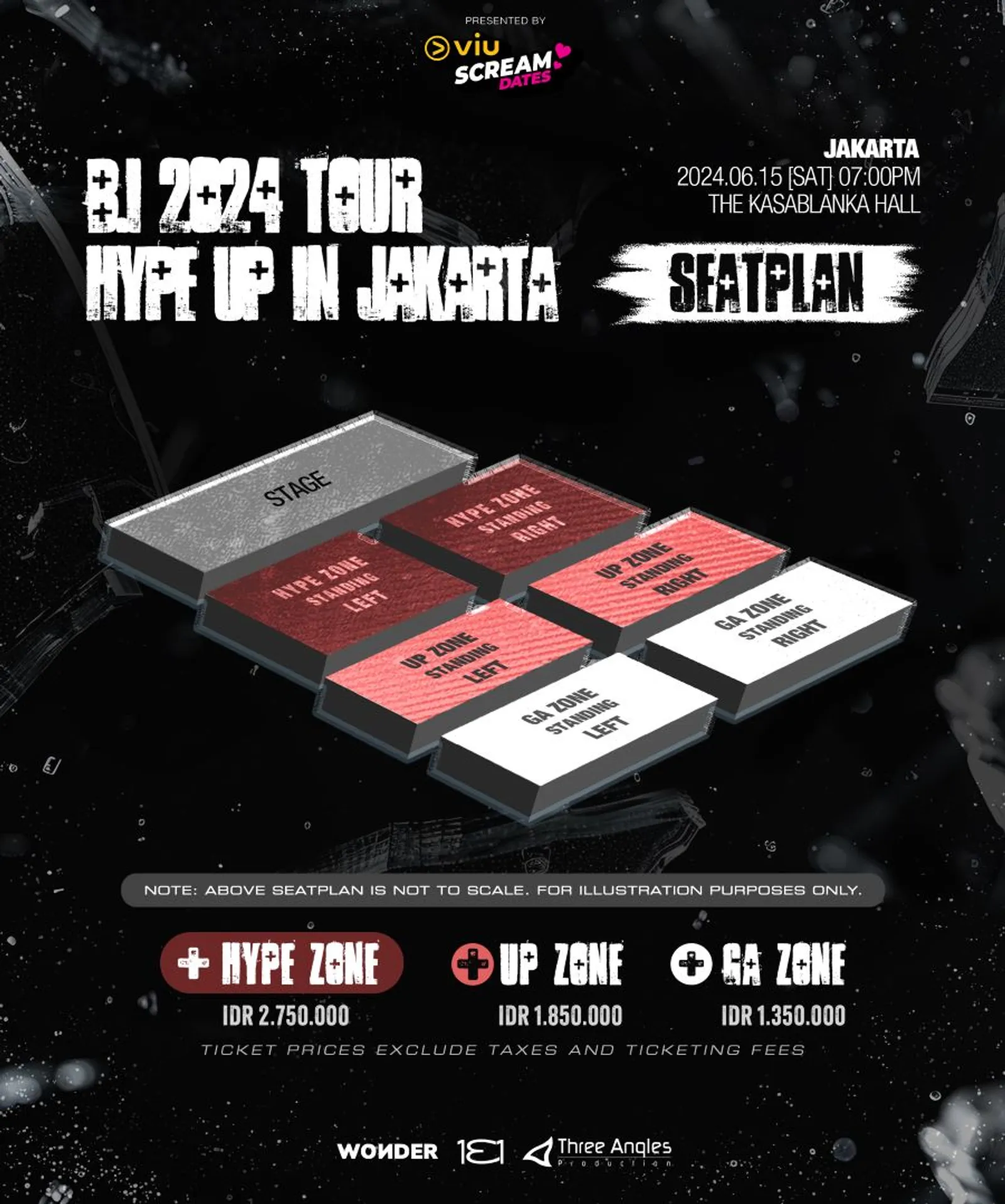 Ini Harga Tiket B.I. 2024 TOUR “HYPE UP” IN JAKARTA