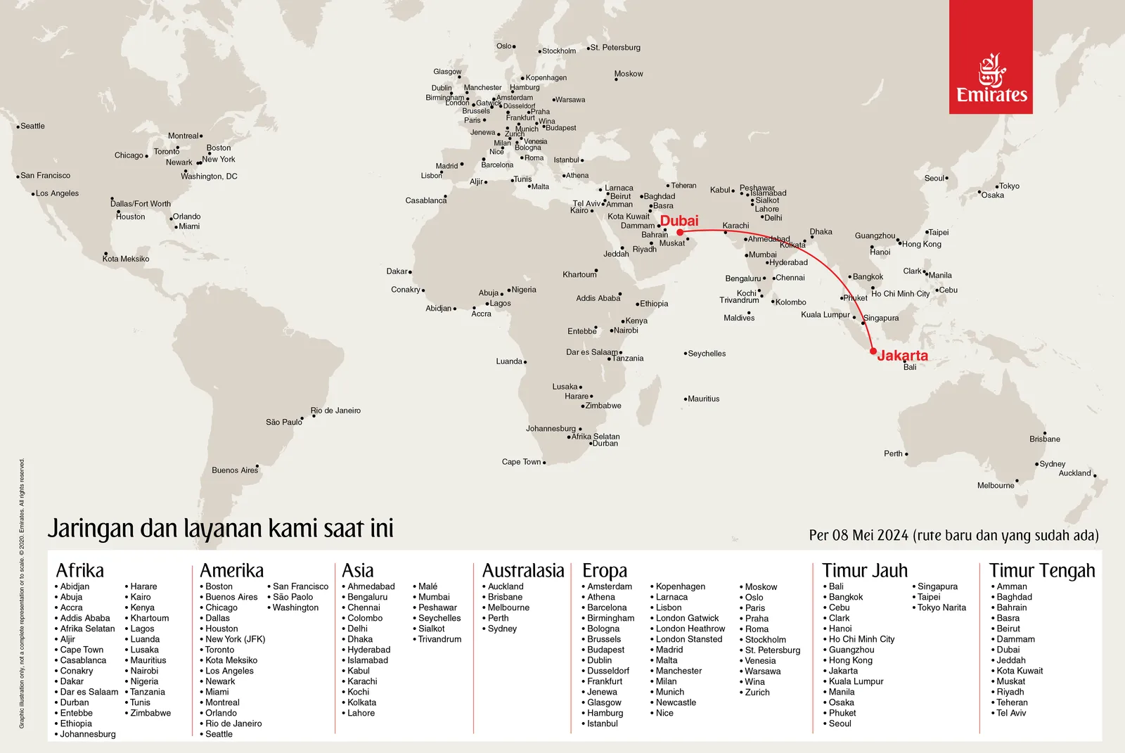 Catat Tanggalnya! Emirates Buka Lowongan Awak Kabin di Jakarta