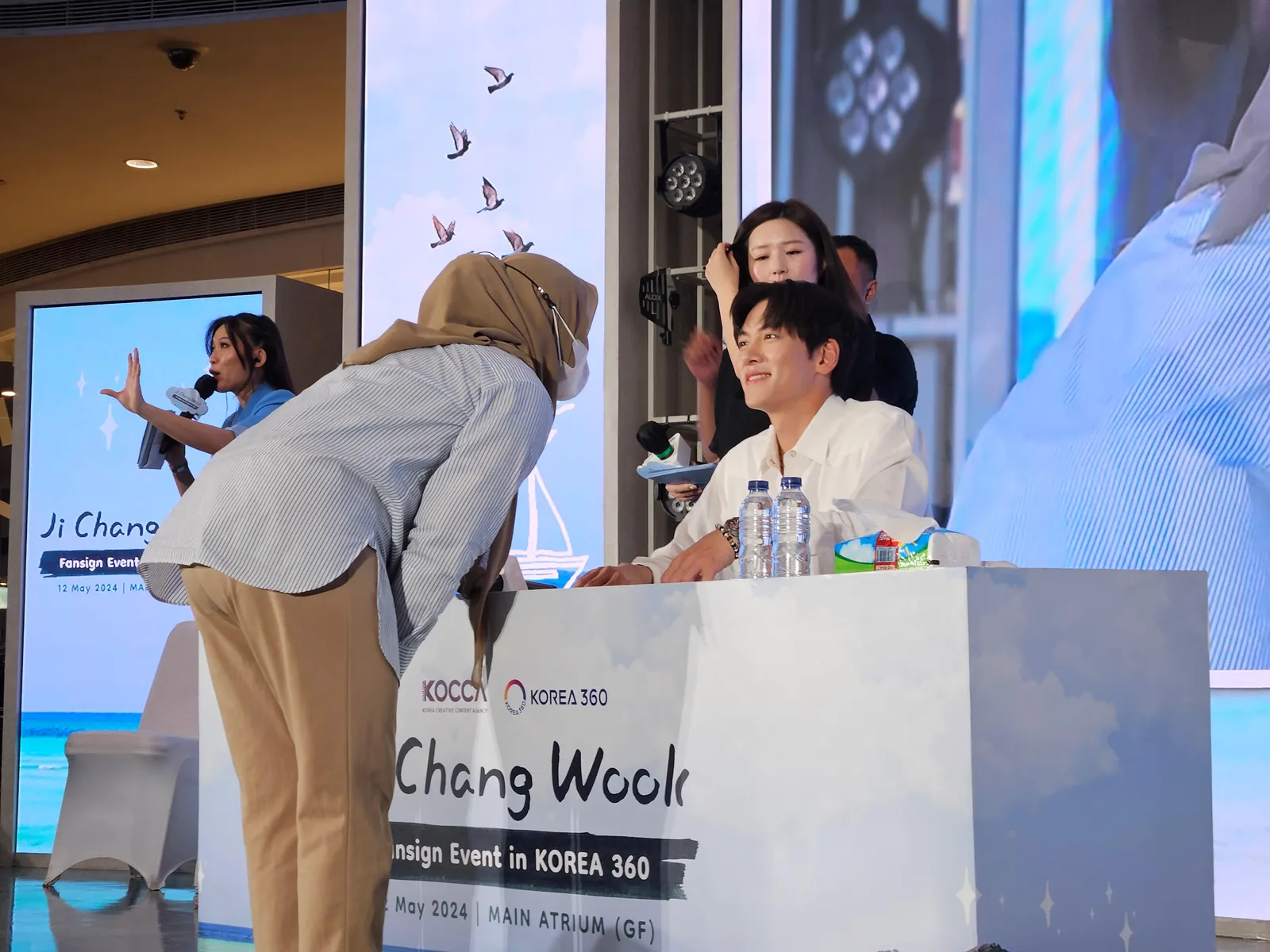 Gegap Gempita Kehadiran Ji Chang Wook Fansign di KOREA 360' Jakarta