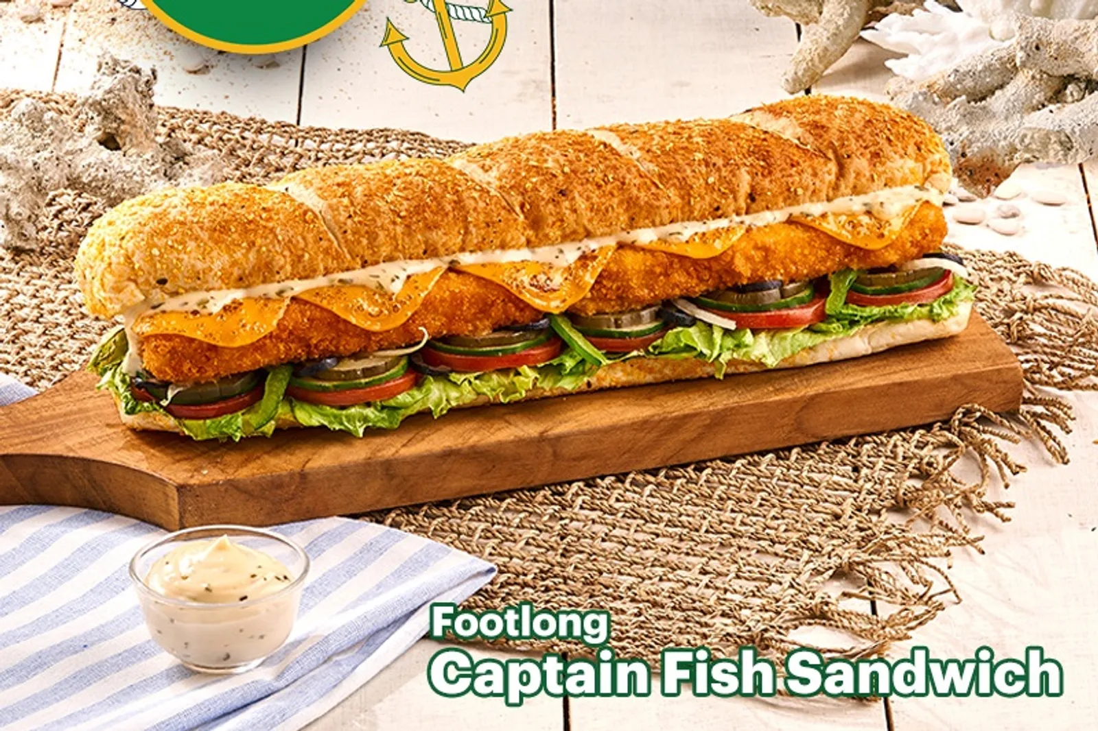 Nikmatnya Ikan Pollock di Menu Terbaru Subway, Captain Fish