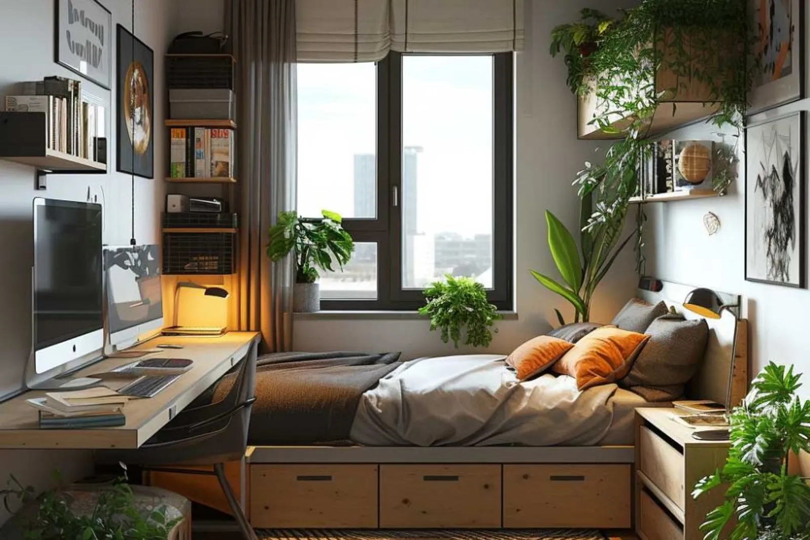 20 Desain Kamar Tidur Remaja yang Minimalis dan Modern