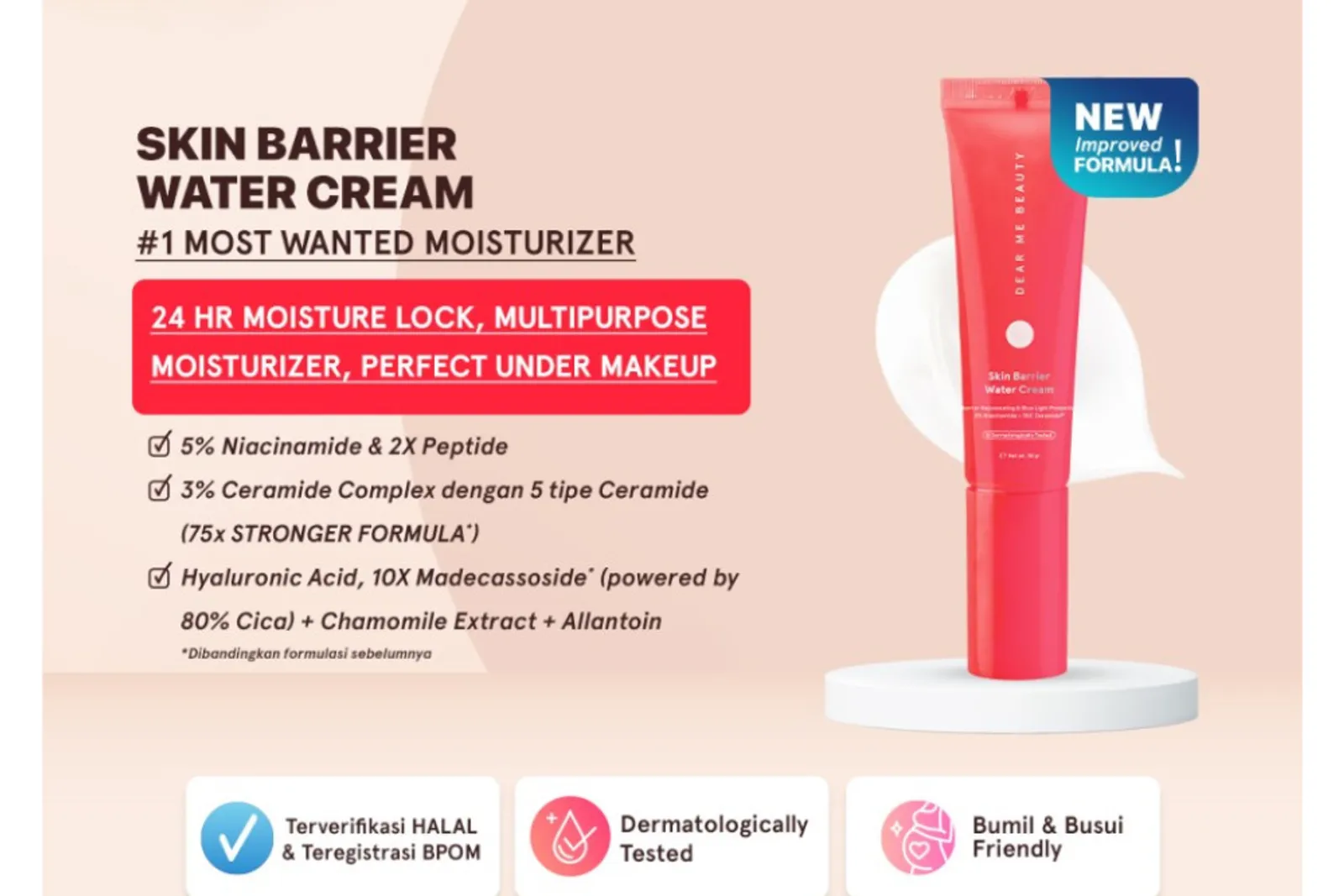 7 Rekomendasi Moisturizer yang Mengandung Niacinamide