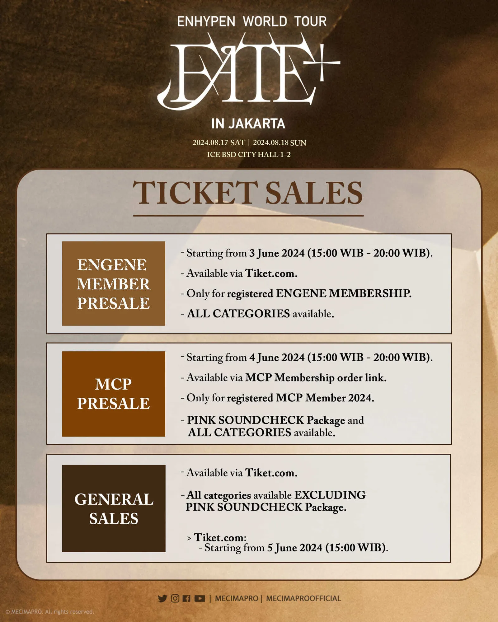 Siap-Siap War! Tiket Konser 'Fate Plus' ENHYPEN Dijual Sore Ini