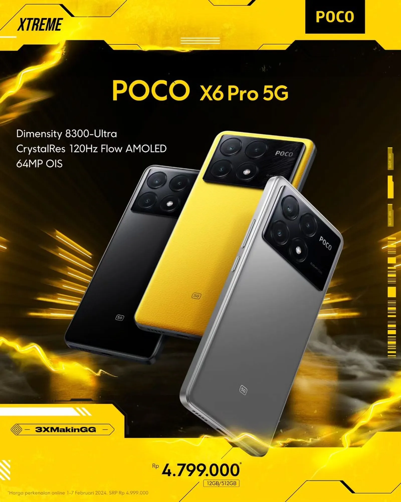 5 Harga HP POCO Bulan Juni 2024, Mulai dari Rp1,5 Jutaan