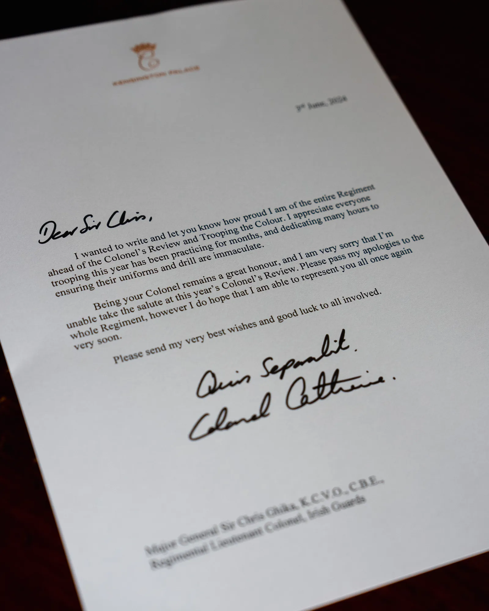 Absen dari Acara Penting, Kate Middleton Tulis Surat Menyentuh