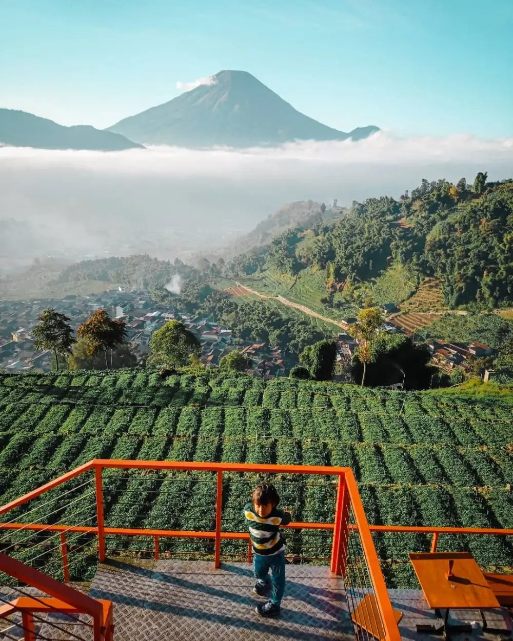 Wisata Gardu Pandang Tieng Dieng: Harga Tiket, Rute dan Daya Tariknya