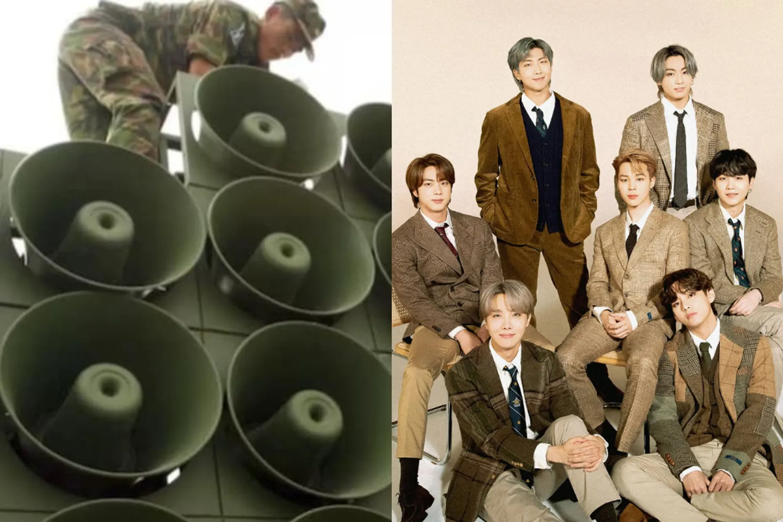 Makin Pelik! Korea Selatan Putar Lagu BTS di Perbatasan Korea Utara
