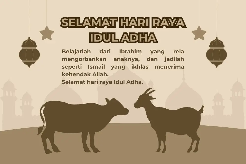 20 Ucapan Hari Raya Iduladha Lengkap dengan Gambar yang Menyentuh Hati