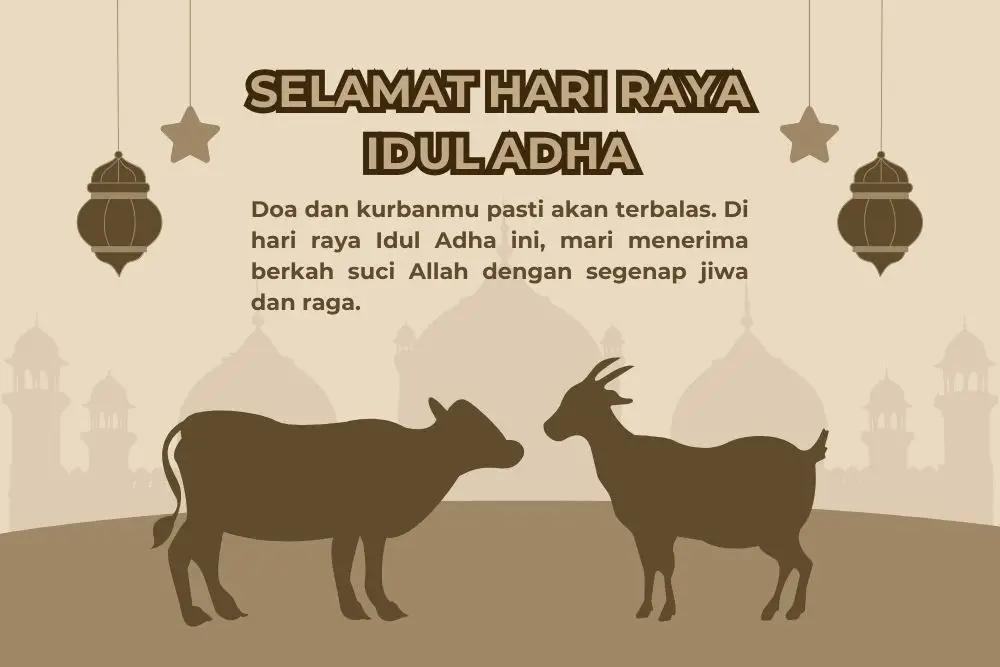 20 Ucapan Hari Raya Iduladha Lengkap dengan Gambar yang Menyentuh Hati