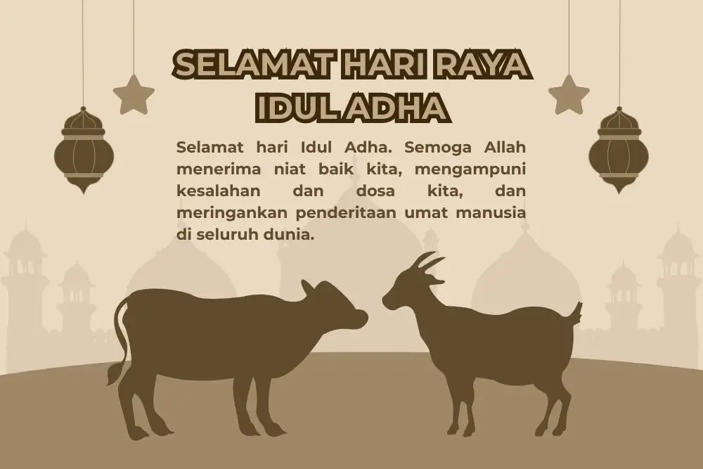 20 Ucapan Hari Raya Iduladha Lengkap dengan Gambar yang Menyentuh Hati