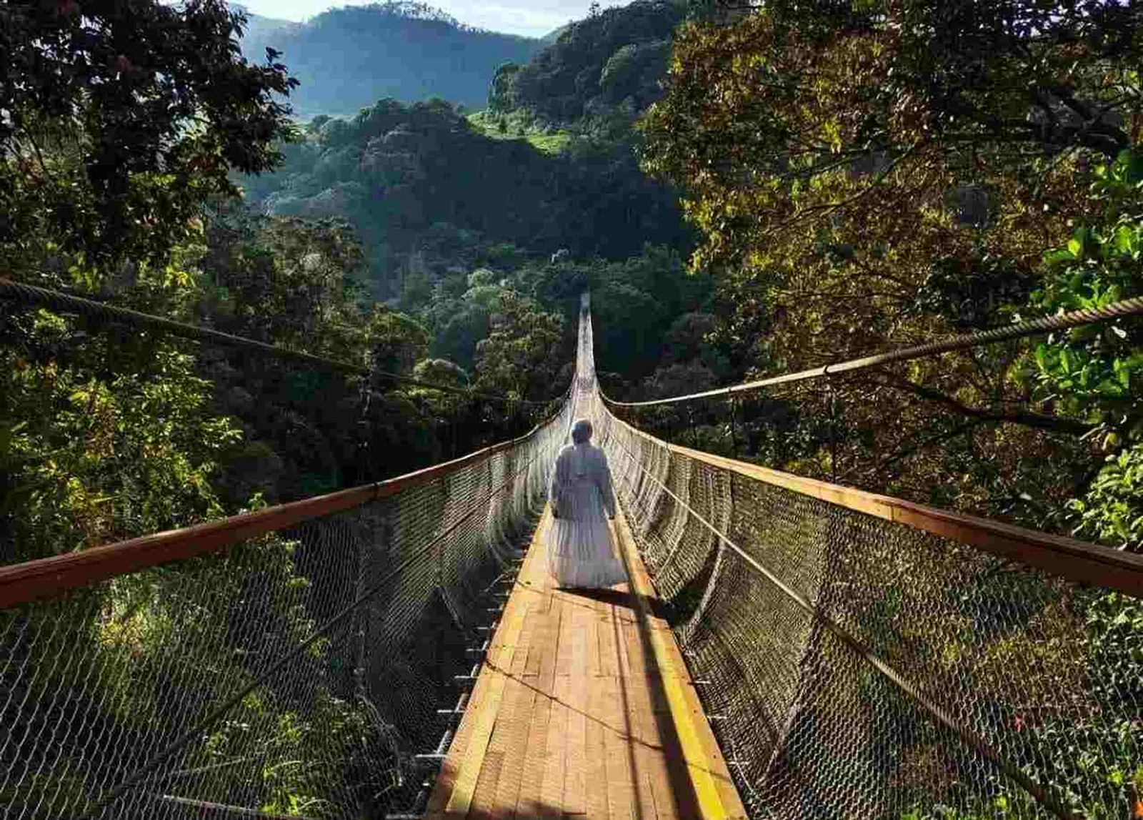 Jelajah Rengganis Suspension Bridge, Jembatan Terpanjang di Jawa Barat