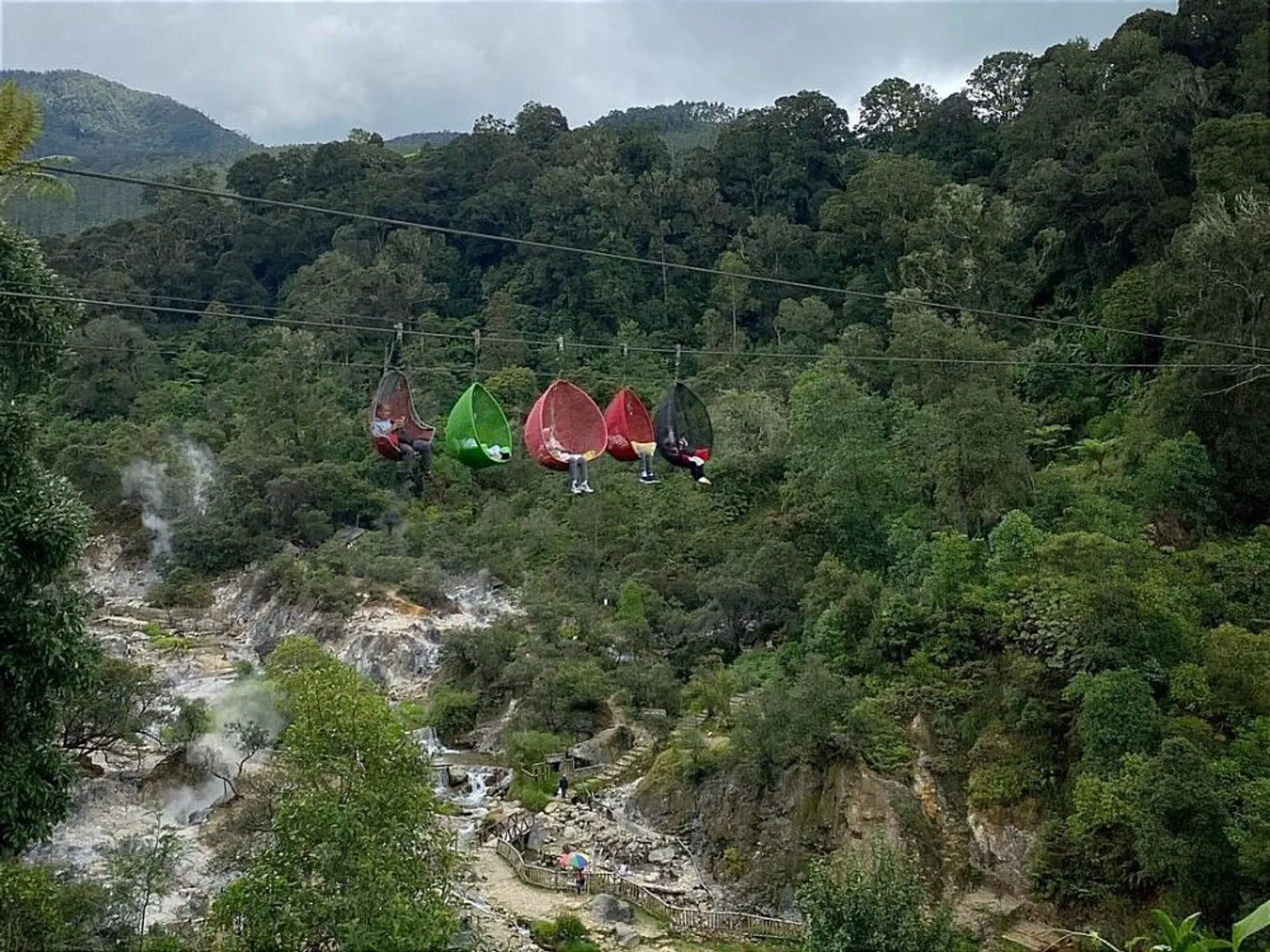 Jelajah Rengganis Suspension Bridge, Jembatan Terpanjang di Jawa Barat