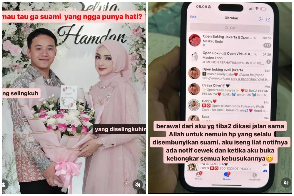 Selebgram Aida Selvia Bongkar Perselingkuhan Suami, Ini Faktanya