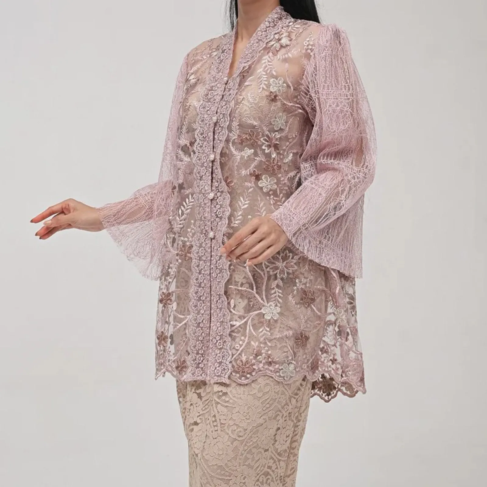 7 Model Kebaya Tangkepan Terbaru yang Anggun