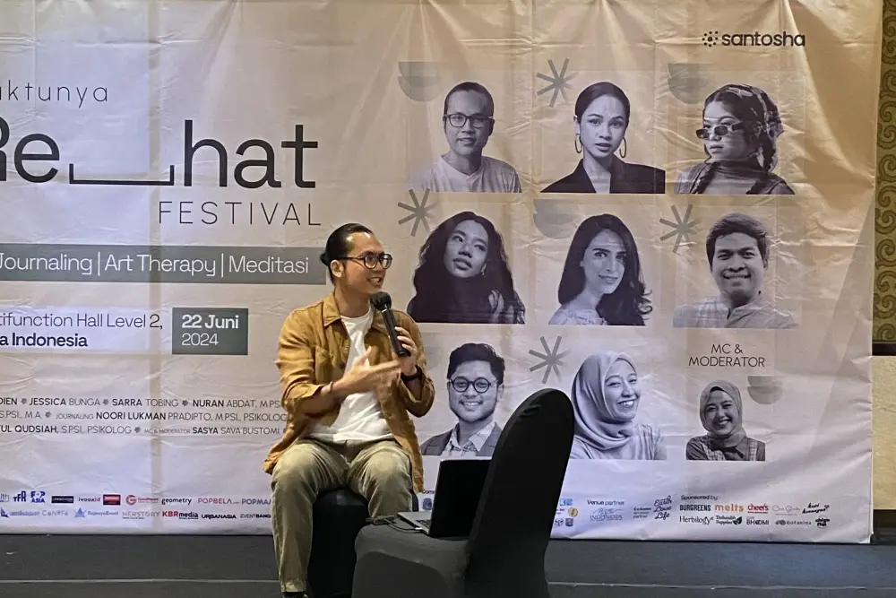 Santhosa.id Gelar #WaktunyaRehat Fest, Wadah untuk Rawat Mental Health