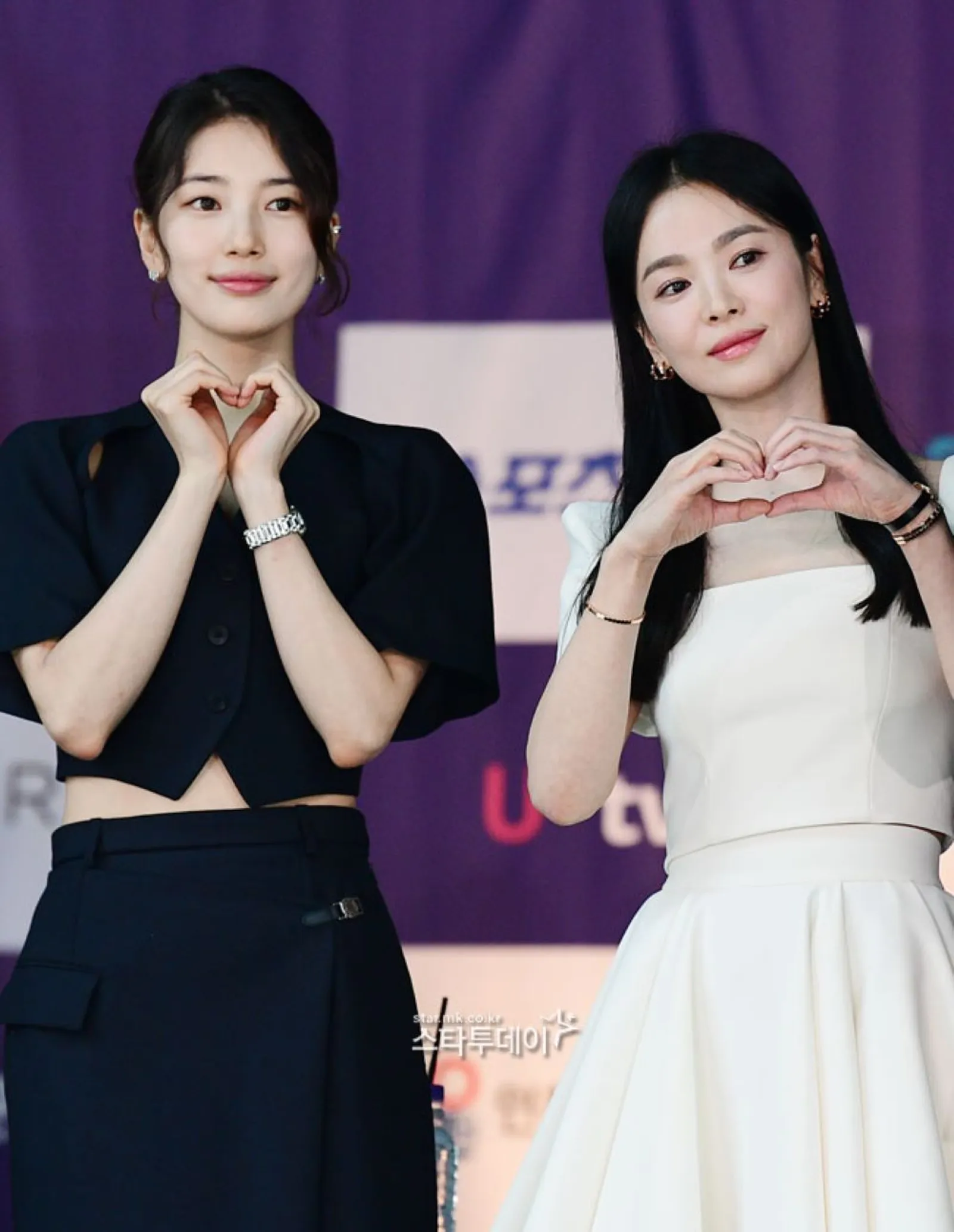 8 Potret Persahabatan Suzy dan Song Hye Kyo, Dua Dewi Korea