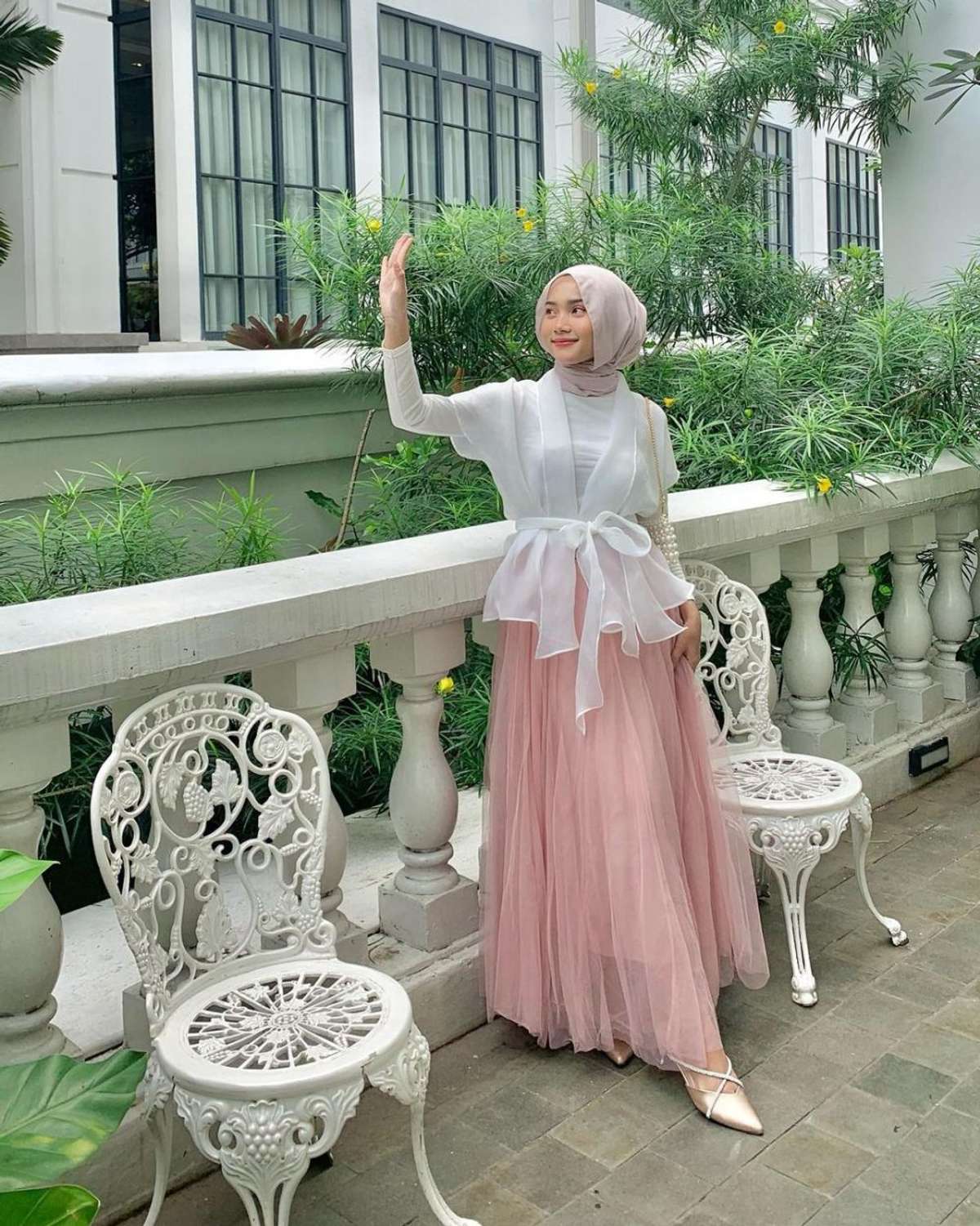 7 Inspirasi OOTD Rok Tutu Hijab Kondangan