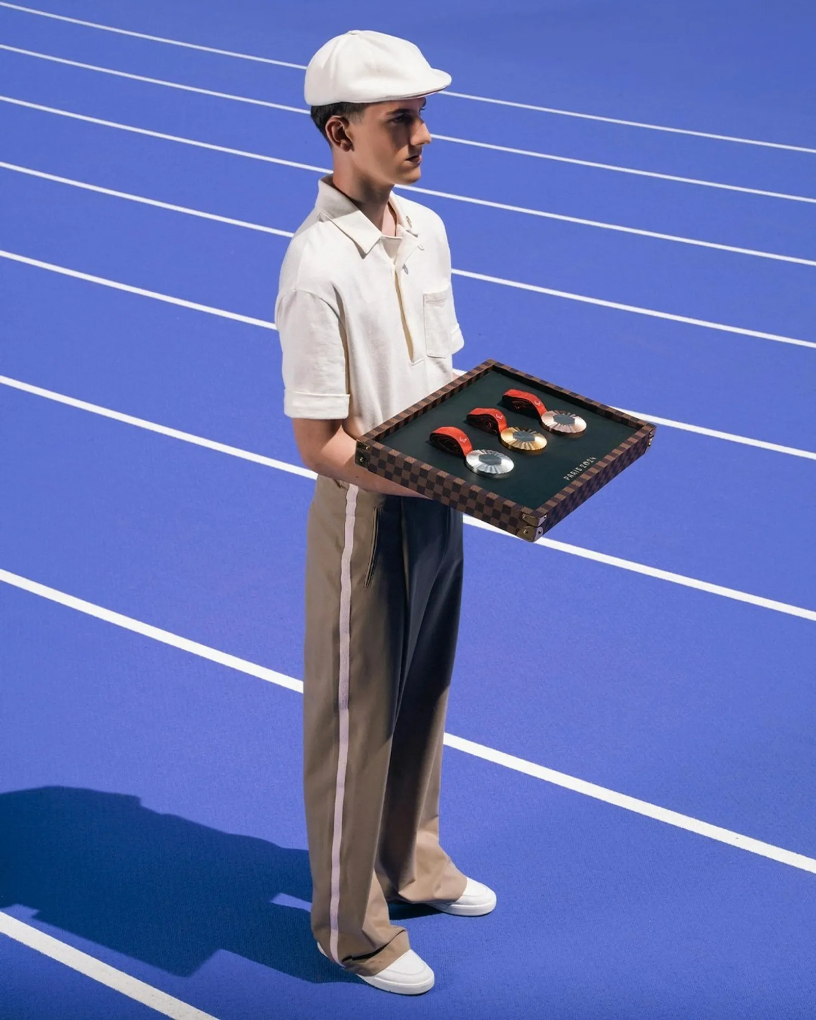 Mewah! Louis Vuitton Rancang Baki Medali Olimpiade Paris 2024
