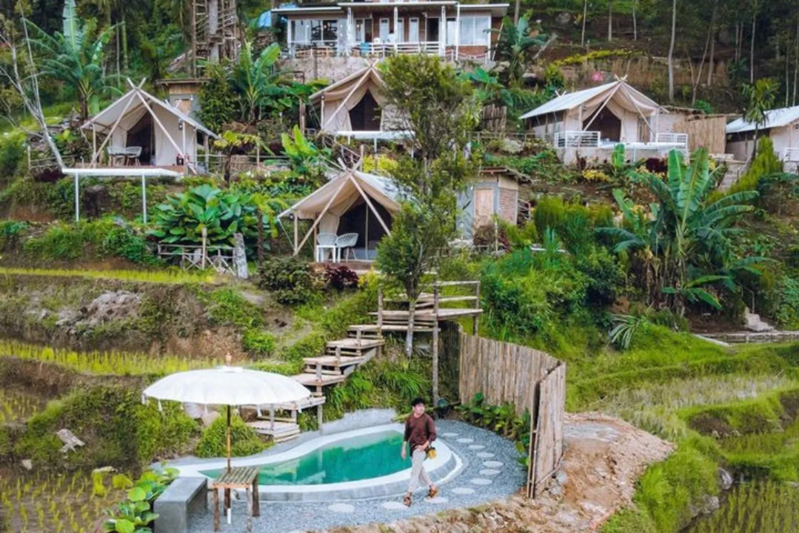 Sikabu Glamping, Sumatra Barat: Lokasi, Rute, dan Daya Tarik