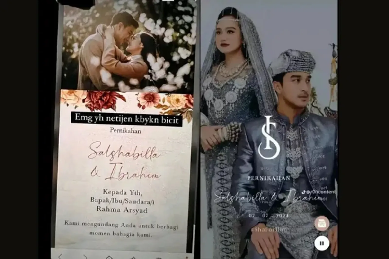 Kisah Cinta Salshabilla Adriani & Ibrahim Risyad, Cinlok hingga Nikah