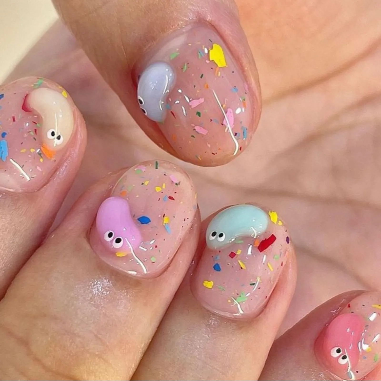 Inspirasi Nail Art 3D Lucu yang Bisa Kamu Tiru!