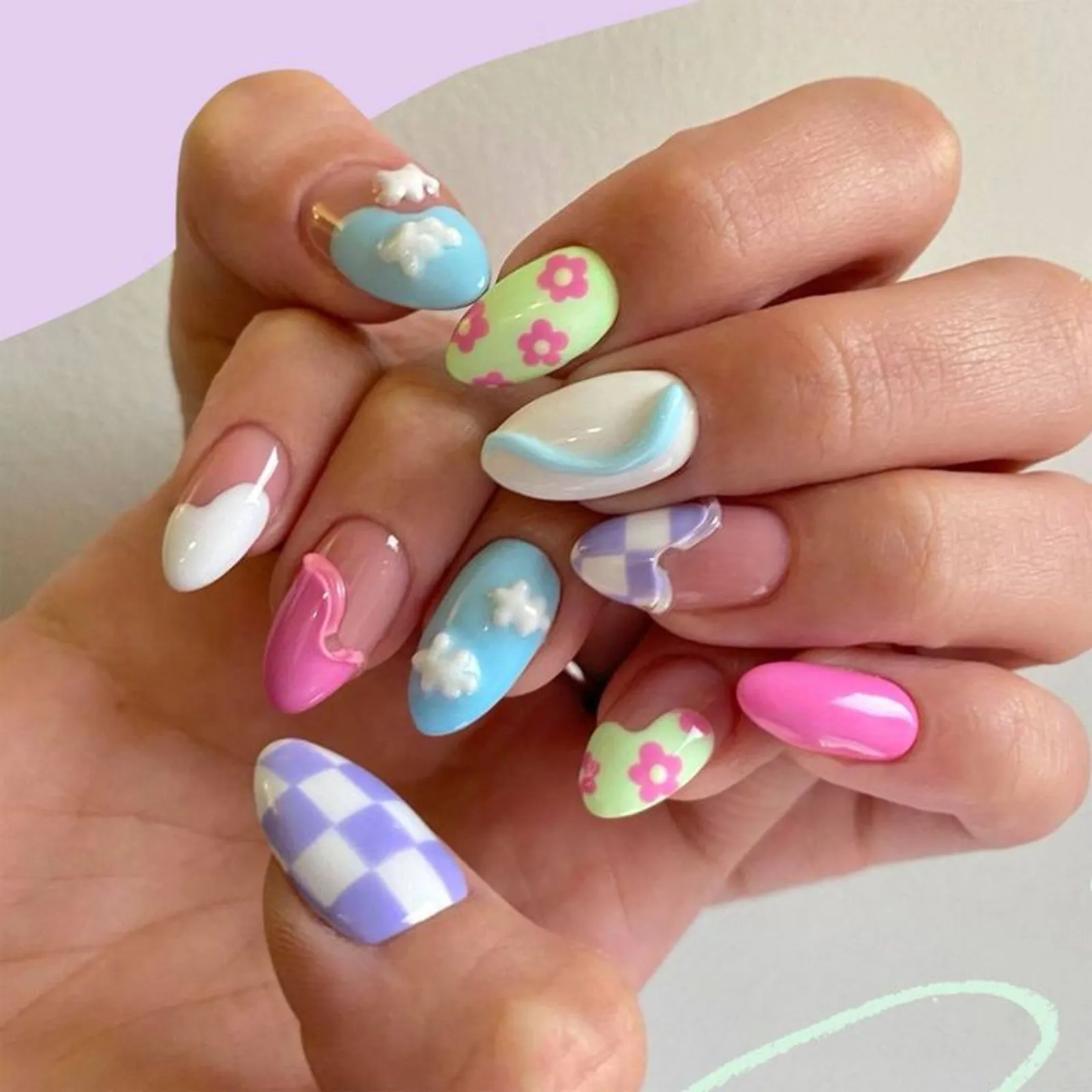 Inspirasi Nail Art 3D Lucu yang Bisa Kamu Tiru!