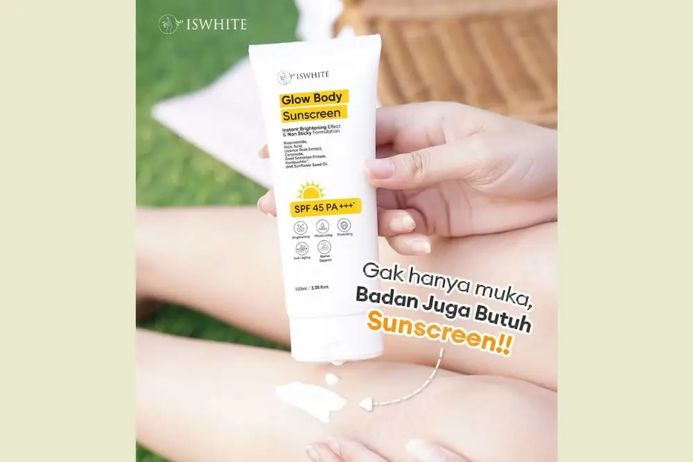 Gaet Fadly Faisal, Iswhite Bagikan Body Sunscreen Gratis di CFD! 