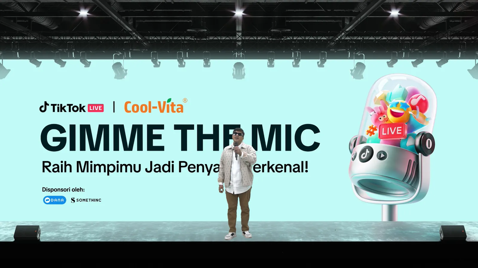 Punya Bakat Nyanyi? Ikutan TikTok LIVE Gimme The Mic 2024, Yuk!