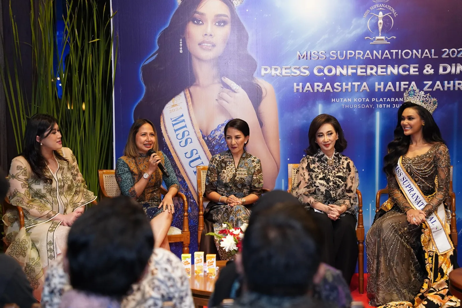 Tiba di Tanah Air, Miss Supranational 2024 Disambut BCA & YPI