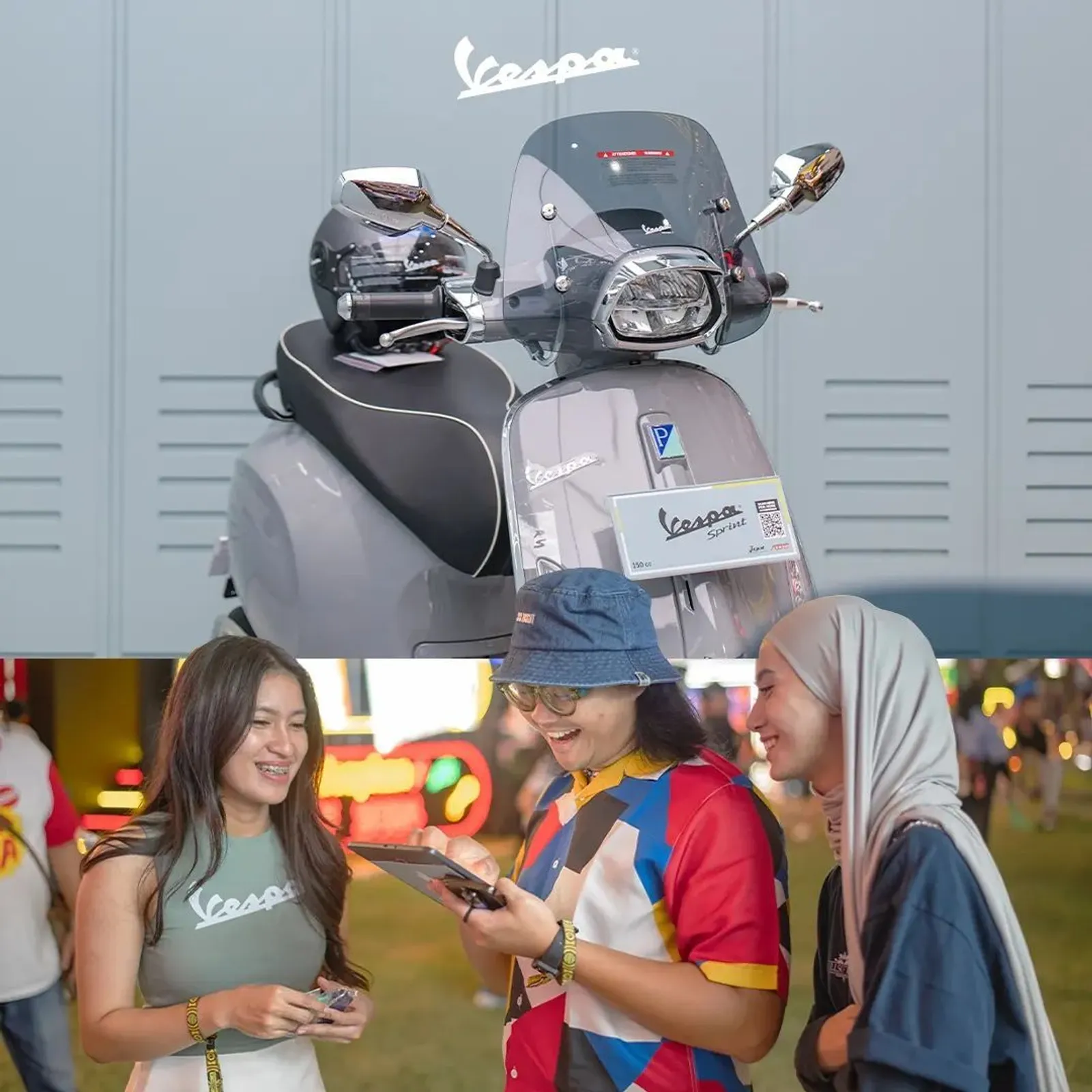 Ikonnya Anak Muda, Vespa Hadir di Tengah We The Fest 2024