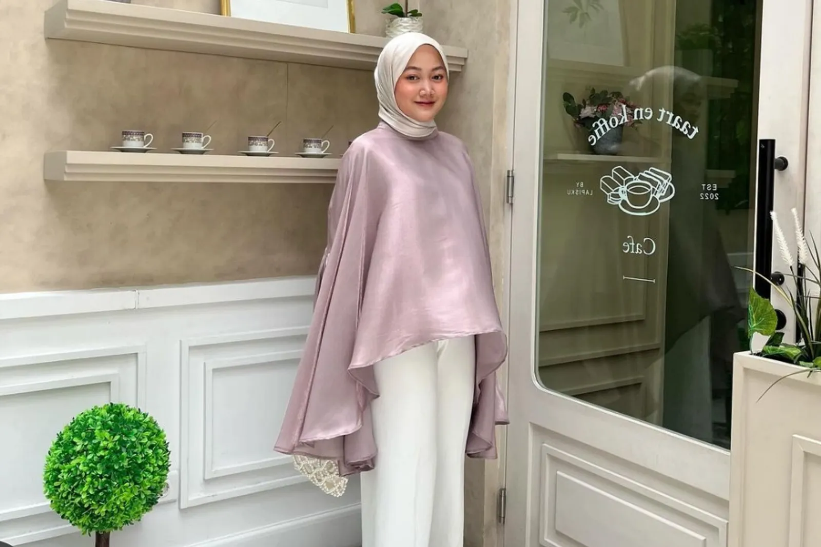 Baju Warna Mauve Cocok dengan Jilbab Warna Apa? Ini 7 Inspirasinya