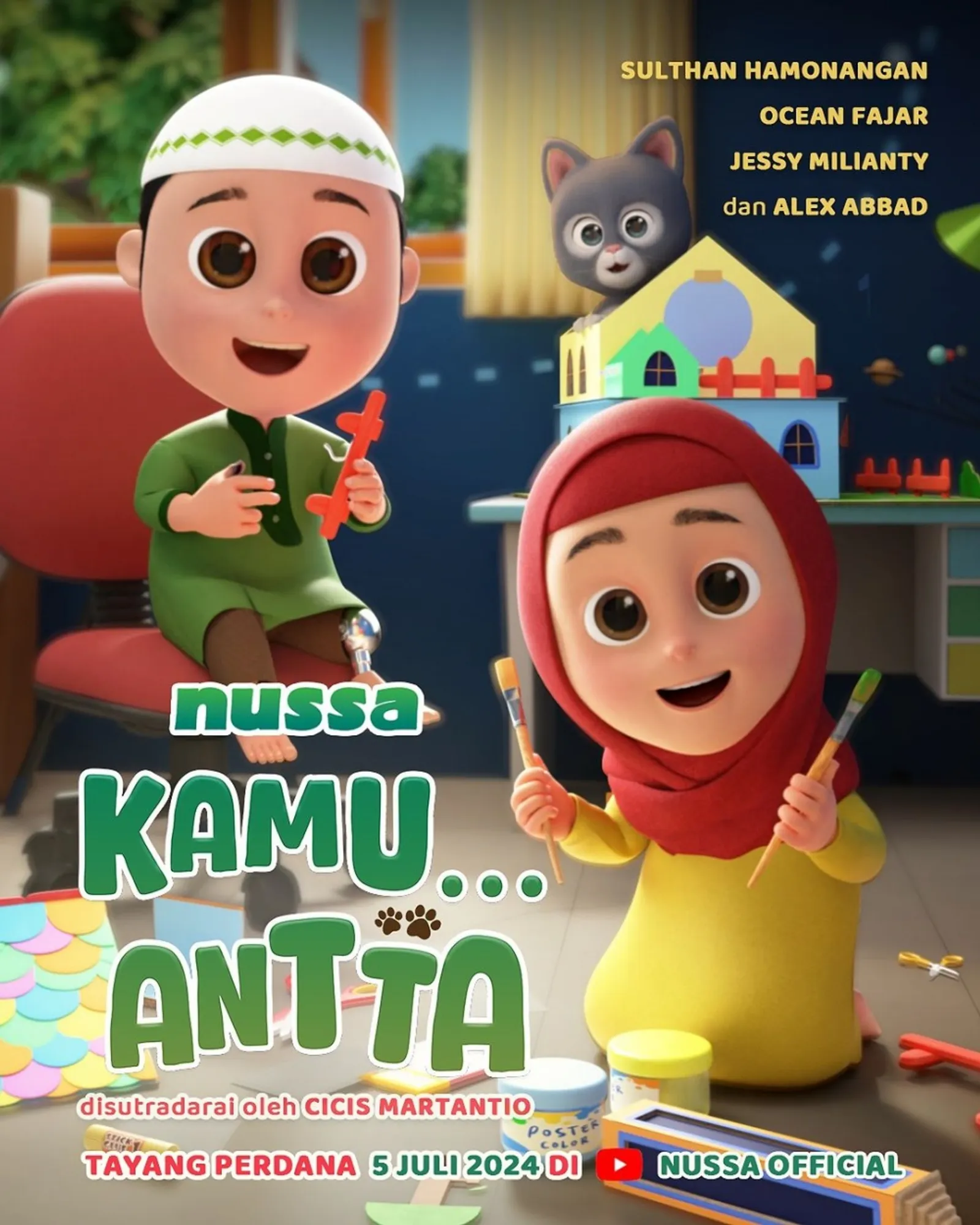 Tips Parenting Atasi Pertengkaran Anak dari Film 'Nussa: Kamu.. Antta'