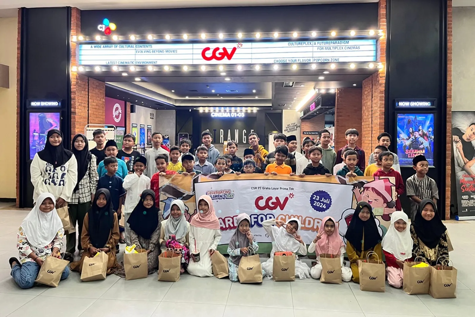 CGV Indonesia Peringati Hari Anak  Nasional dengan Inisiatif CSR