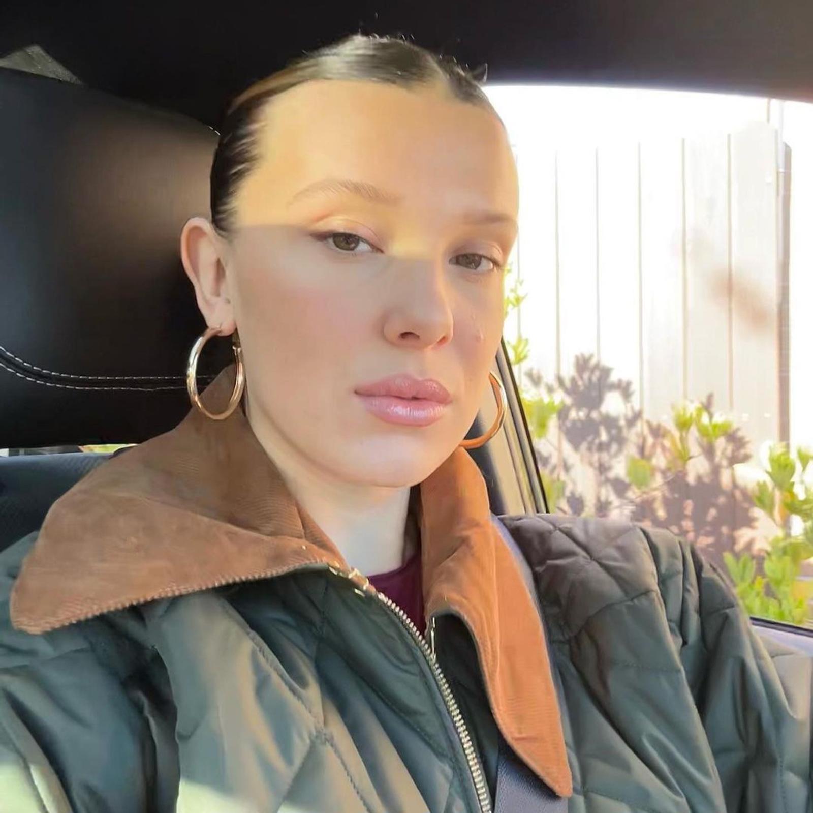 Potret Millie Bobby Brown dengan Berbagai Gaya Rambut 