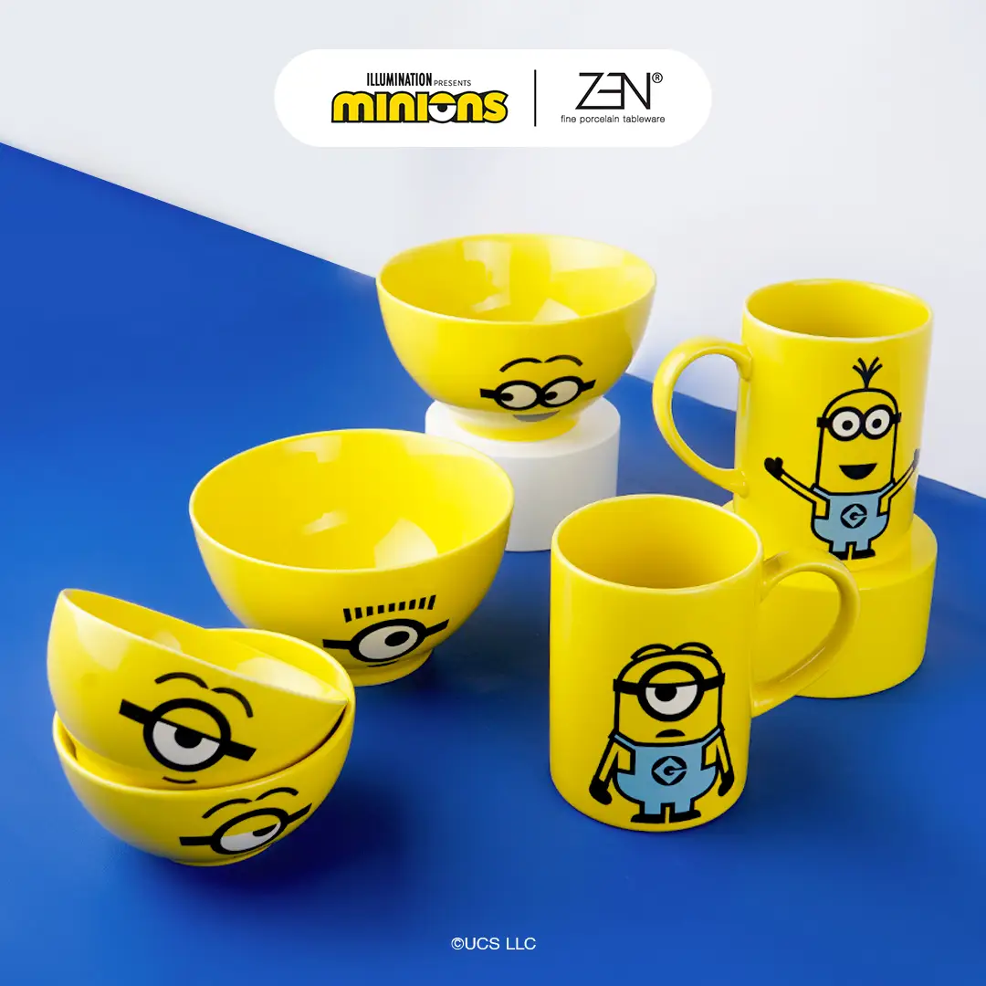 Kolaborasi dengan Minions, ZEN Tableware Rilis Piranti Makan yang Lucu