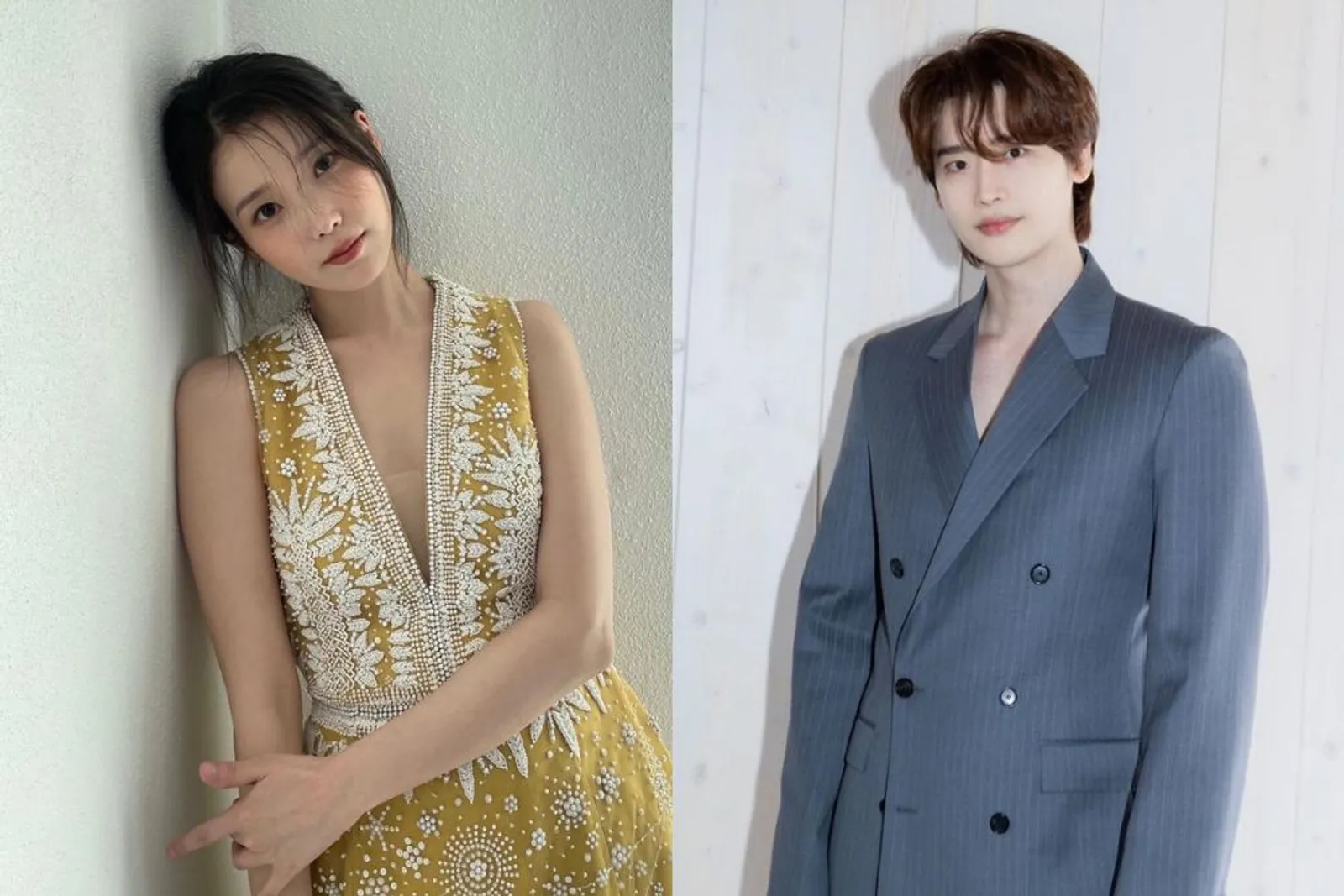 Terlihat Nggak Liburan Bareng, IU dan Lee Jong Suk Dirumorkan Putus