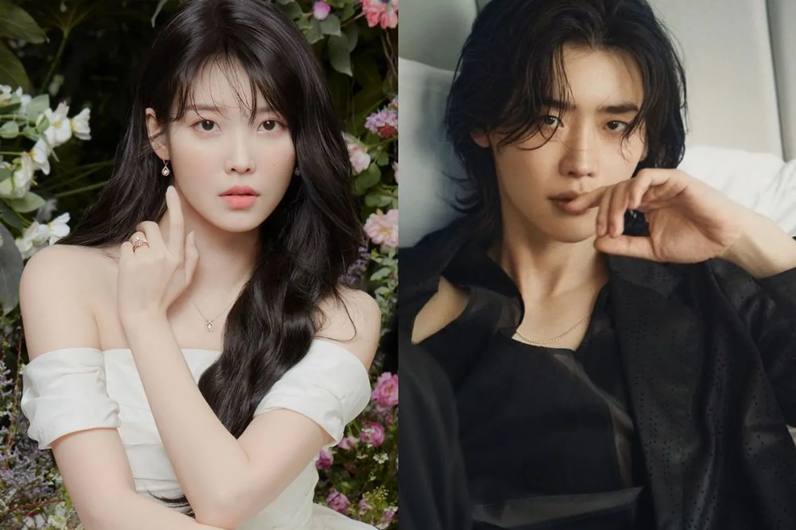 Terlihat Nggak Liburan Bareng, IU dan Lee Jong Suk Dirumorkan Putus