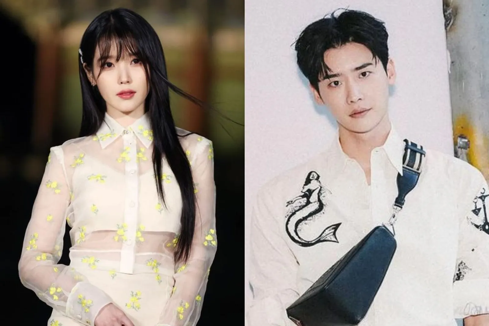 Terlihat Nggak Liburan Bareng, IU dan Lee Jong Suk Dirumorkan Putus