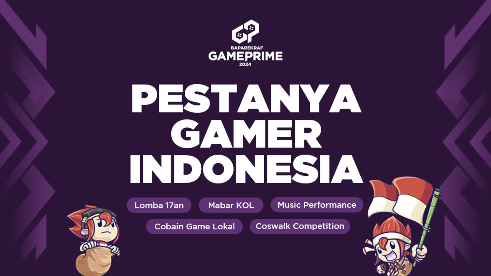 Baparekraf Game Prime 2024, Pestanya Gamer Indonesia