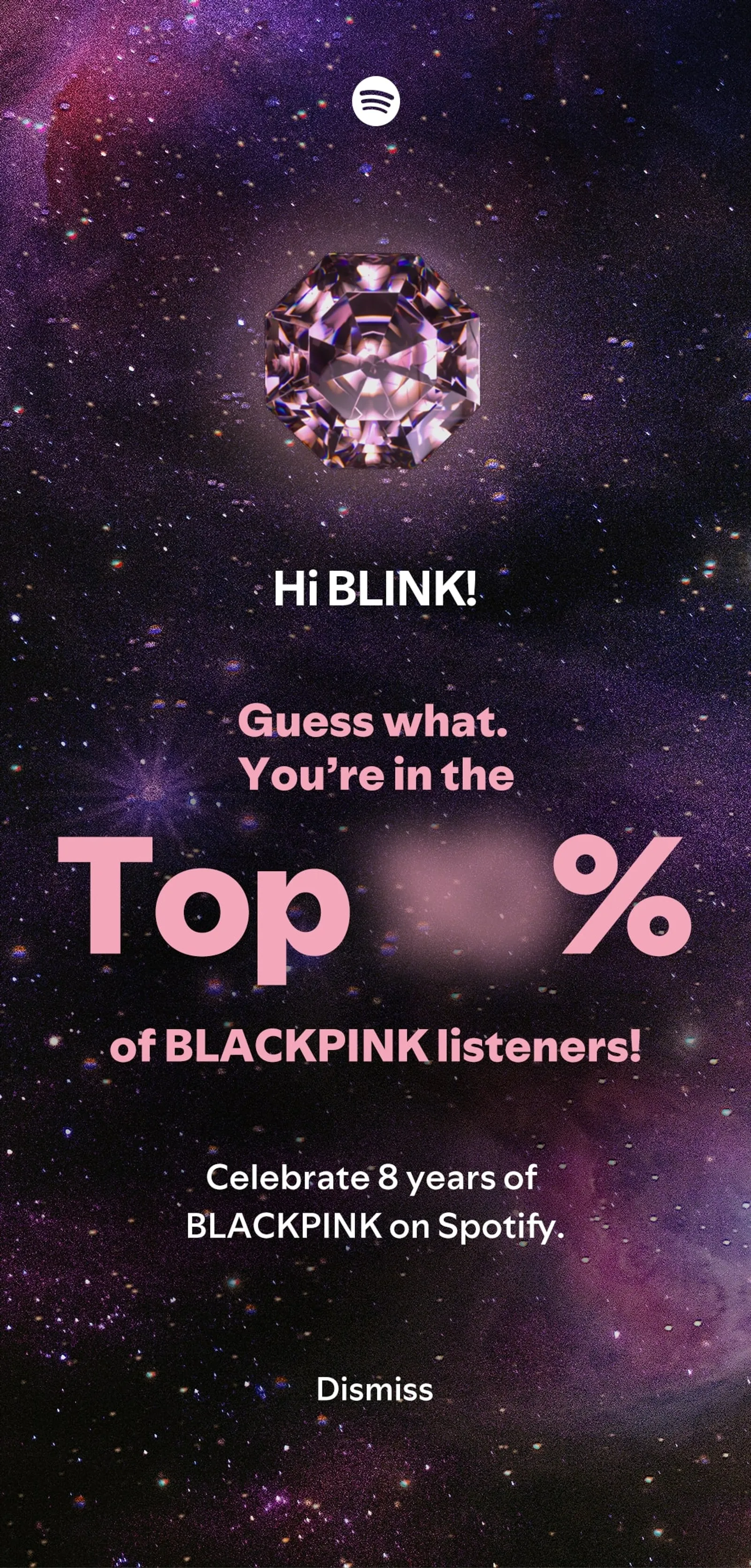 BLACKPINK Gandeng Spotify untuk Merayakan #8YearswithBLACKPINK