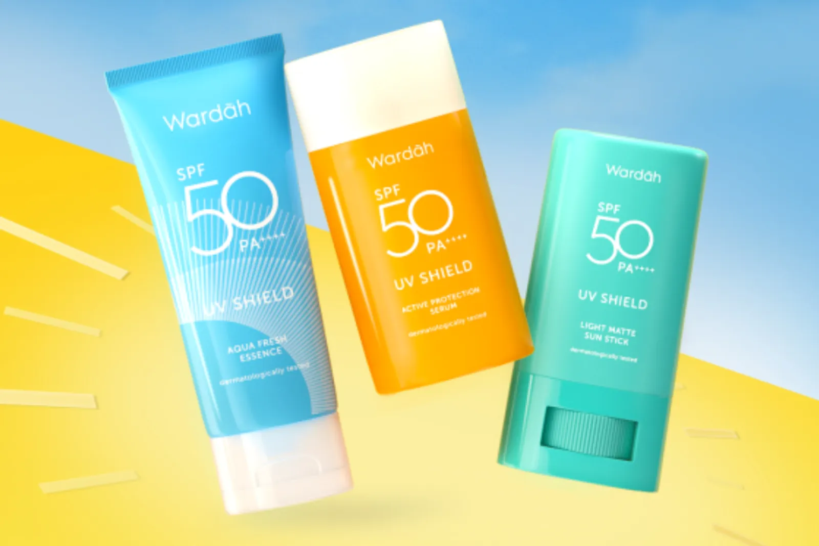 Perbedaan Sunscreen Wardah SPF 50 Biru dan Orange Lengkap