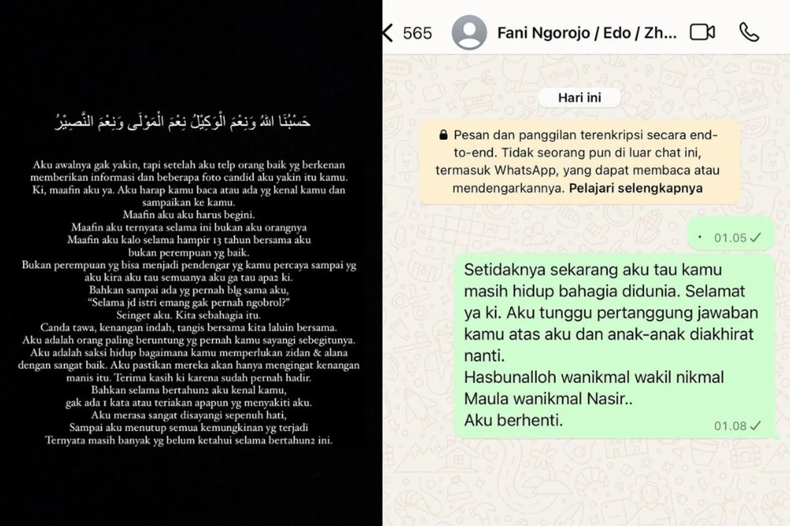 Suami Hilang Setahun, Ini Kisah Cinta Pilu Selebgram Aprila Majid