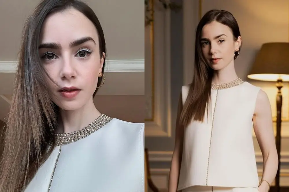 Makeup Look Lily Collins, Matte dan Elegan!