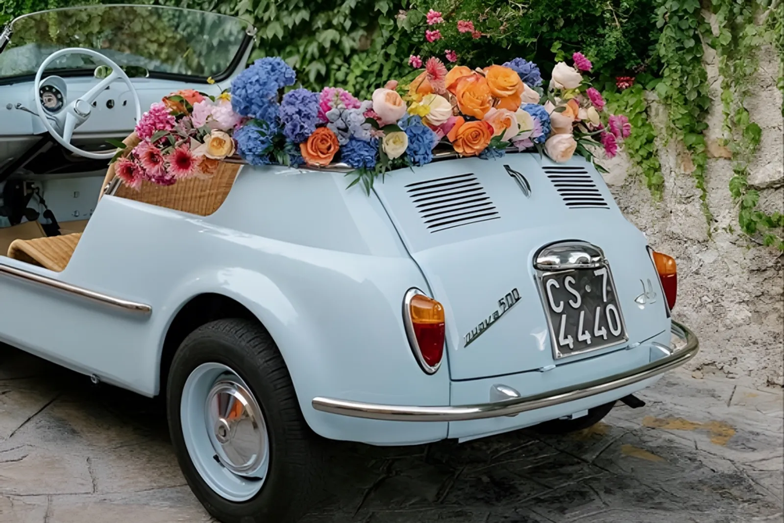 10 Dekorasi Wedding Car Inspirasi untuk Mobil Pengantinmu